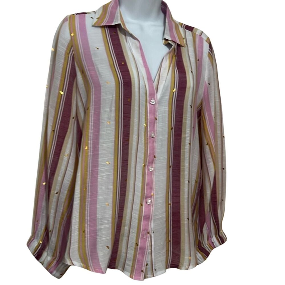 Alex & Parker Blouse NWT retail$59 Size: S